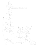 Page D Diagram and Parts List for WE12542E  Weed Eater Lawn Tractor
